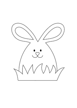 Malvorlage Ostern Hase