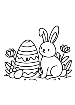 Malvorlage Ostern