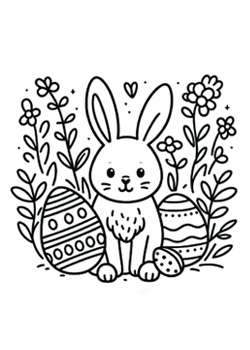 Malvorlage Ostern