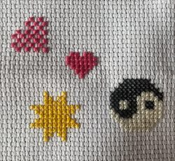 Stickmotiv-Kreuzstich