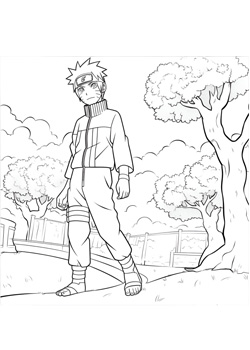 Manga Anime Ausmalbilder