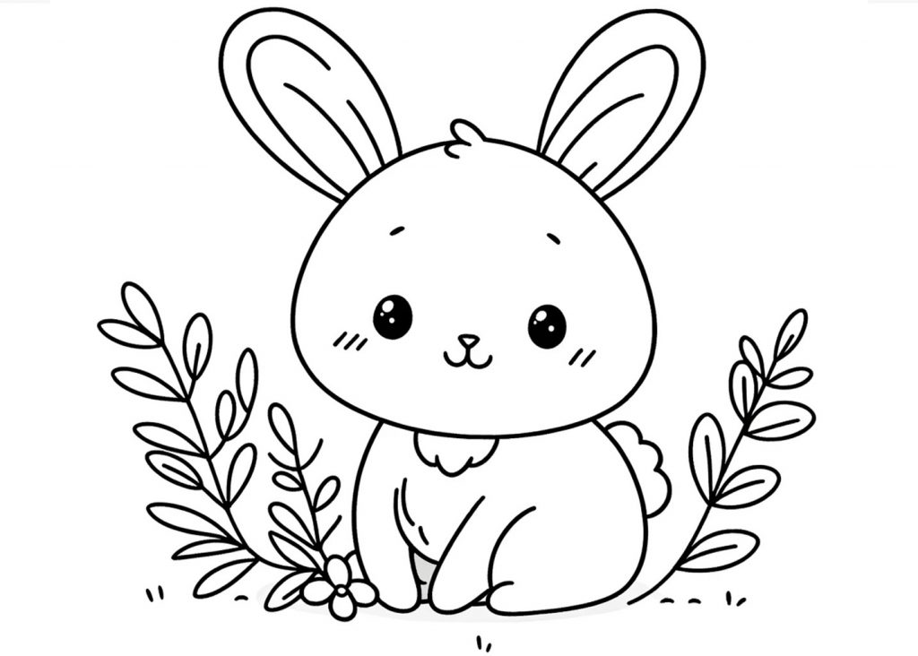 Osterkarte Postkarte Osterhase