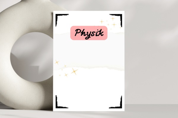 Physik Deckblatt