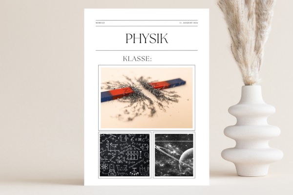 Physik Deckblatt