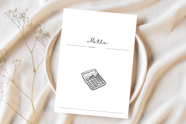 Mathe Deckblatt