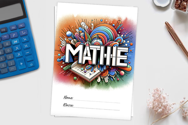Mathe Deckblatt