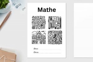 16 Deckblätter für Mathe zum Ausdrucken – Deckblatt kostenlos