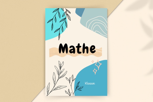 Mathe Deckblatt