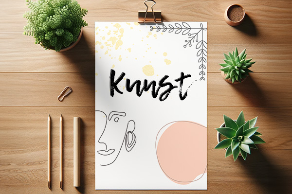 Kunst Deckblatt