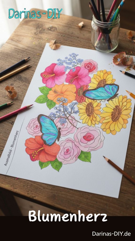 Ausmalbilder Frühling Blumen